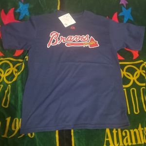 Atlanta Braves youth baseball shirt